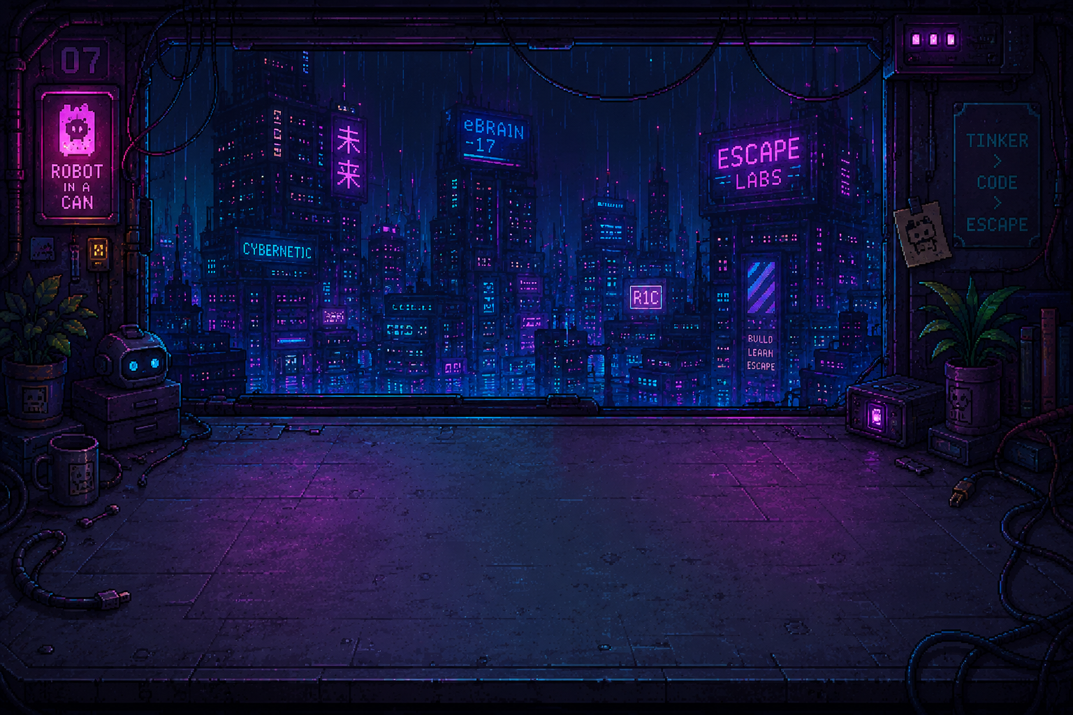 Escape Labs background